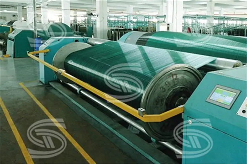 Trampoline fabric process