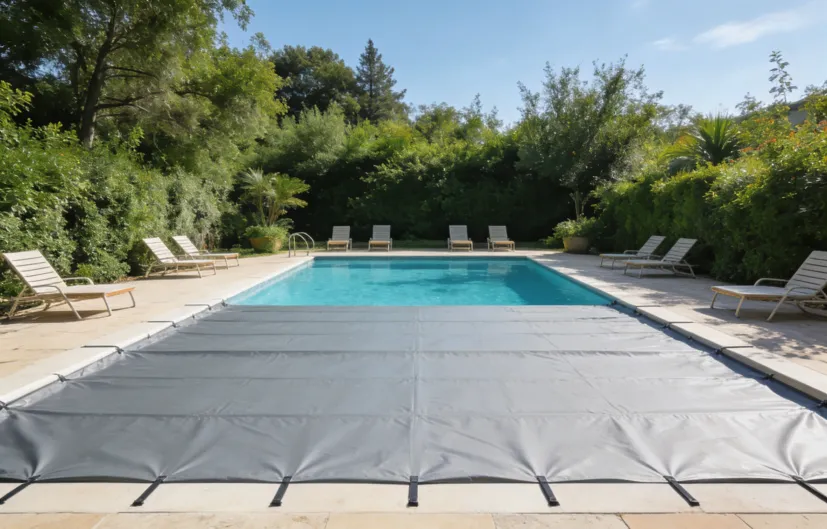 solid pool cover