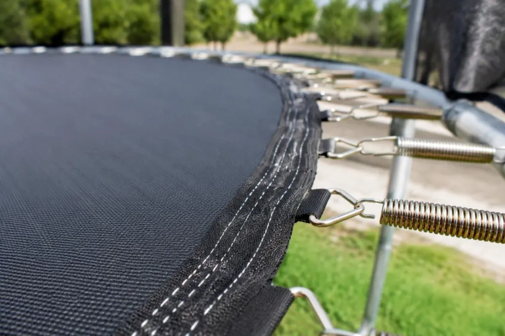 How Does Reinforcement Improve Trampoline Fabric Safety?