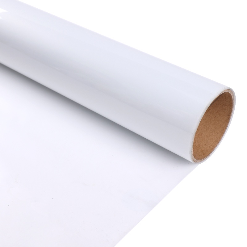 White Reflective Vinyl Sticker Roll