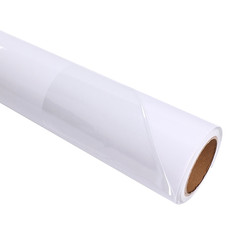 White Reflective Vinyl Sticker Roll