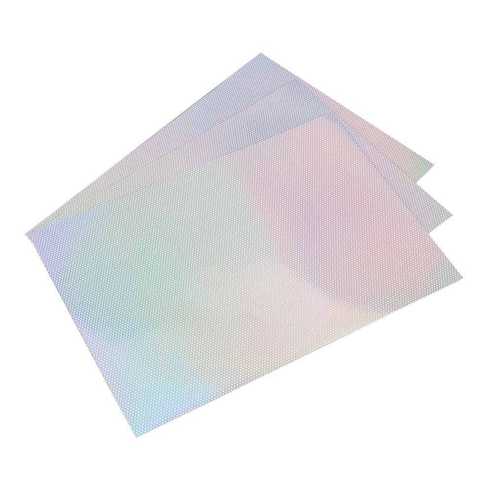 Colorful Hologram One-way Vision