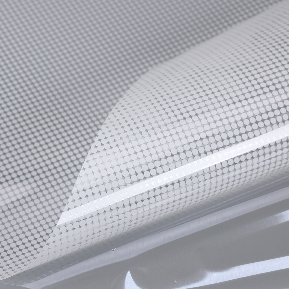 PVC Double sides Color One-way Vision Swell-ST004