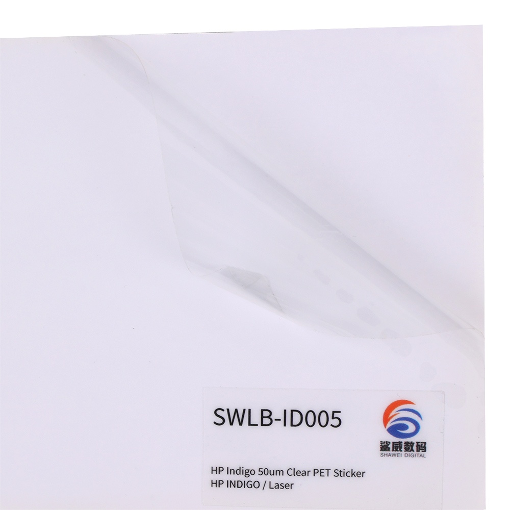 HP Indigo 50mic PET Film Label for Digital Printing