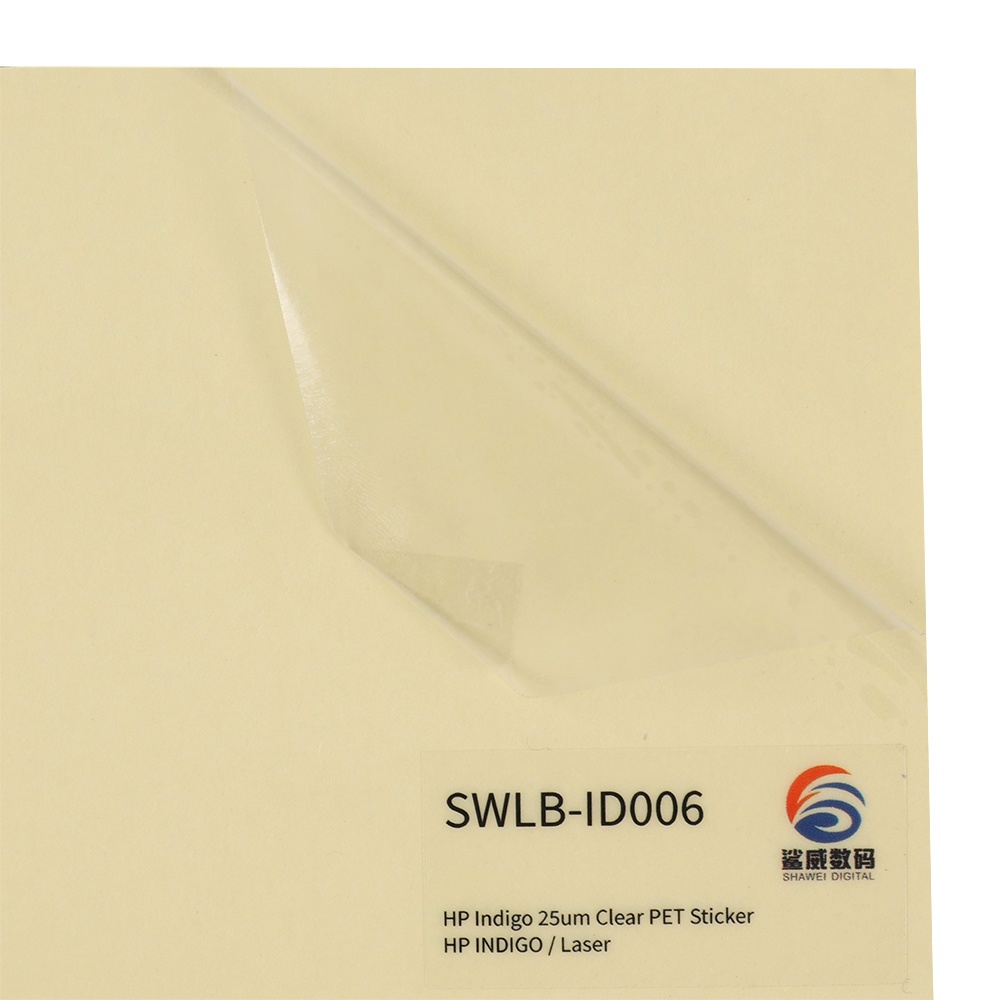 HP Indigo 25mic PET Film Label for Digital Printing