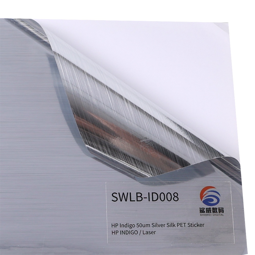 HP Indigo 50mic PVC Film Label