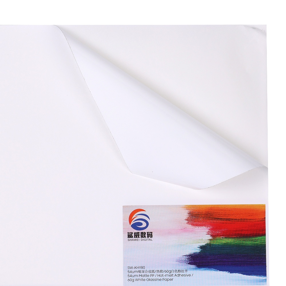 54um Matte PP Synthetic Paper