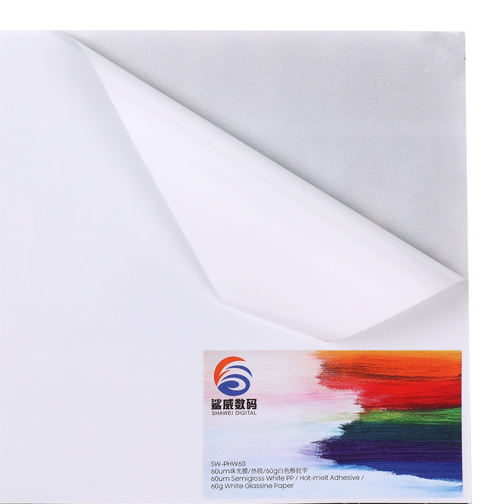 Semigloss White PP Digital Printing Label SW-SPHW60